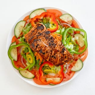 Jerk Salmon Salad